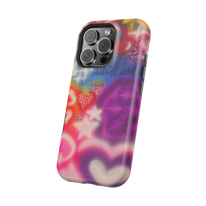 MagSafe „luck & luv pt. 2“ Airbrush iPhone Hülle