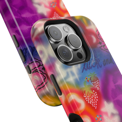 MagSafe „luck & luv pt. 2“ Airbrush iPhone Hülle