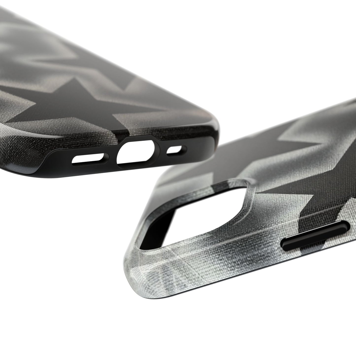"chrome stars" airbrush iPhone case