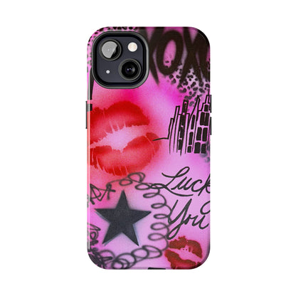 "ulterior motive" airbrush iPhone case