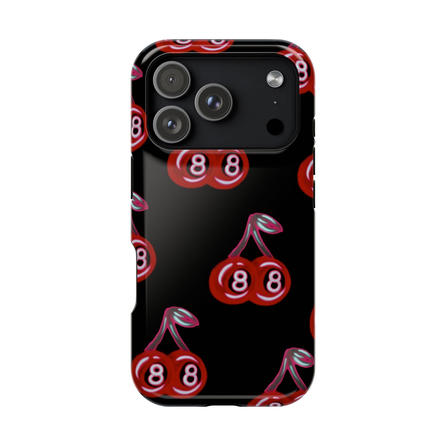 MagSafe „Cami Cherry“ Airbrush iPhone-Hülle