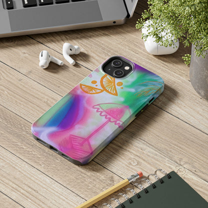 "on the beach" airbrush iPhone case