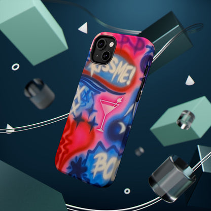 MagSafe "kiss me pt. 2" Airbrush iPhone Hülle
