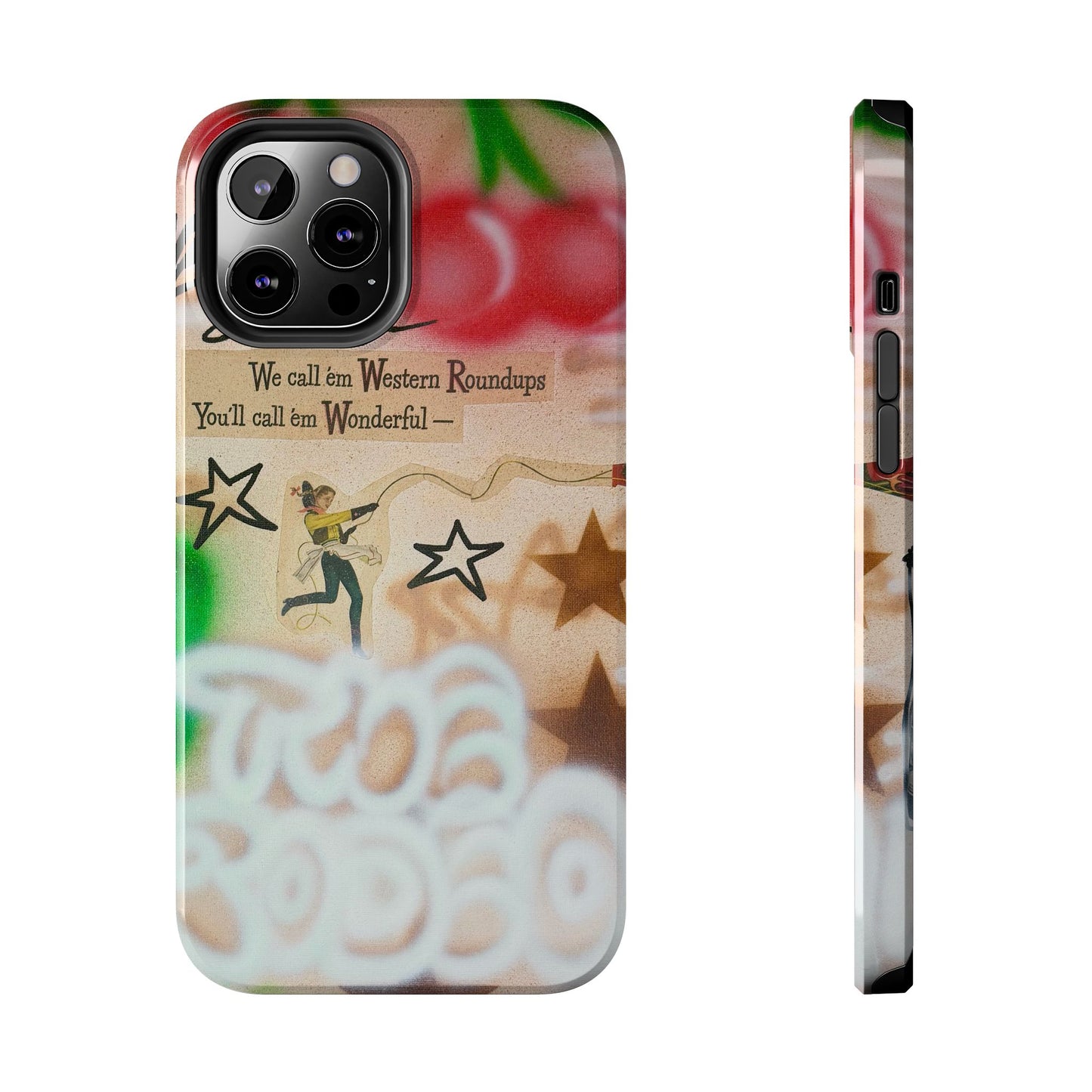"the rodeo" airbrush iPhone case