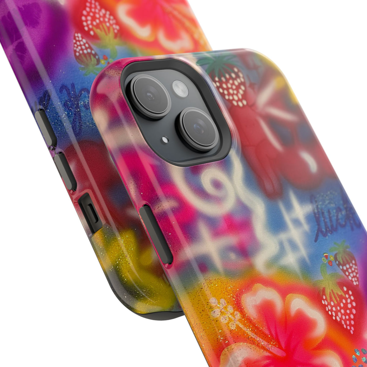 MagSafe „luck & luv“ Airbrush iPhone-Hülle
