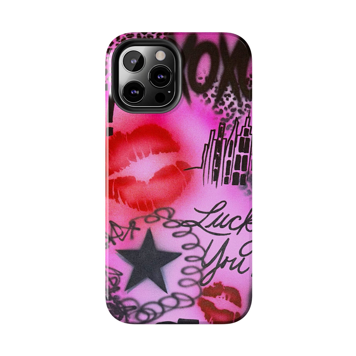 "ulterior motive" airbrush iPhone case