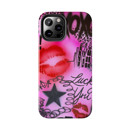 "ulterior motive" airbrush iPhone case