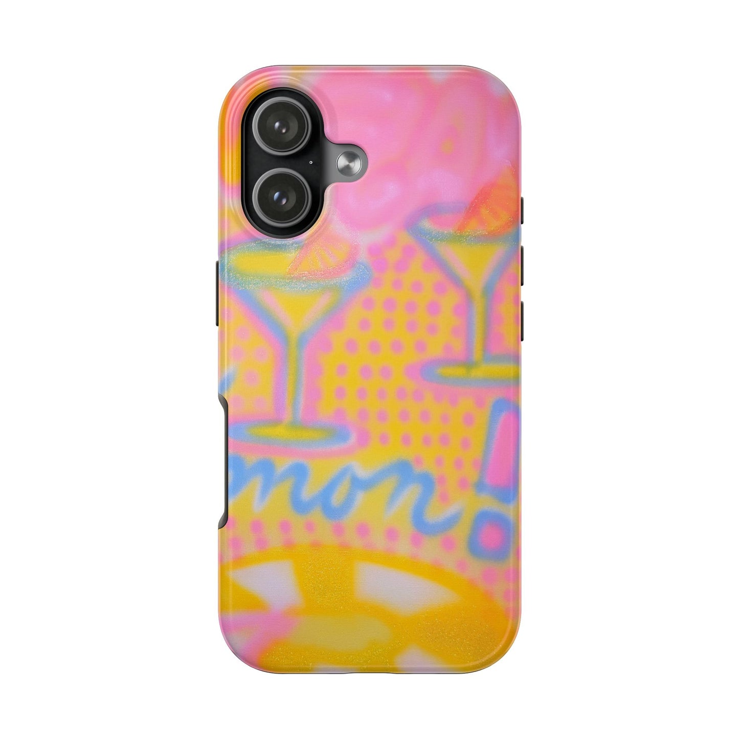 "Lemontini" Airbrush iPhone-Hülle
