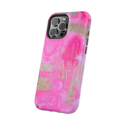 MagSafe "miami matcha" airbrush iPhone case