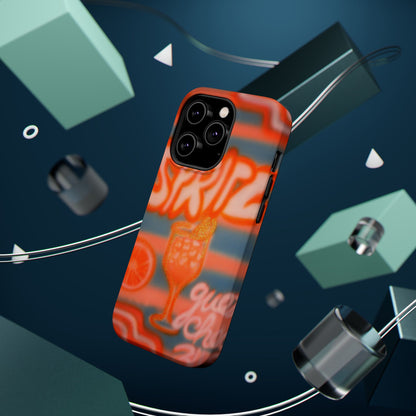 MagSafe "aperol spritz pt. 2" airbrush iPhone case