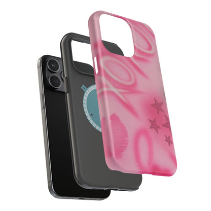 MagSafe "perfectly pink" airbrush iPhone case