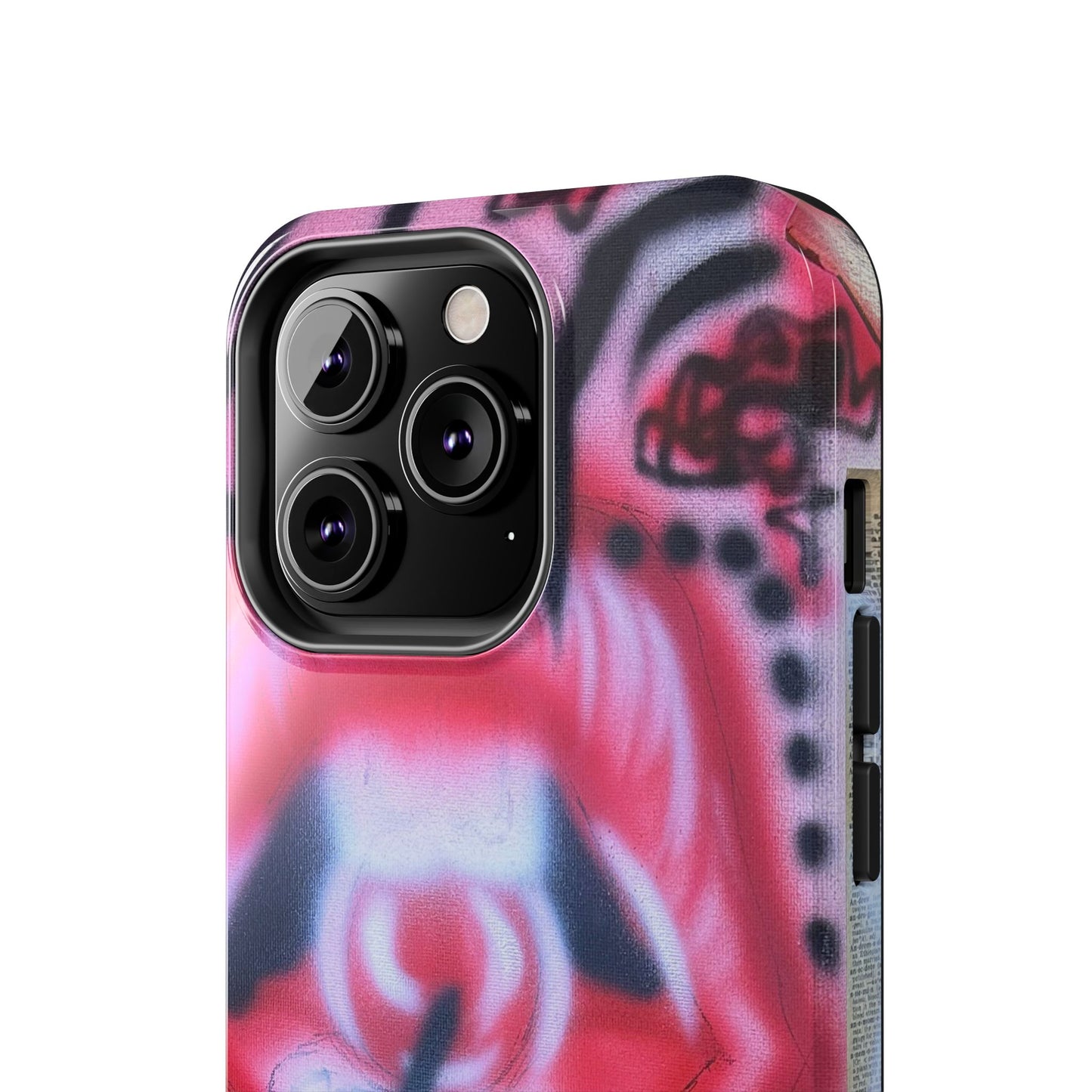 "be happy go lucky" airbrush iPhone case