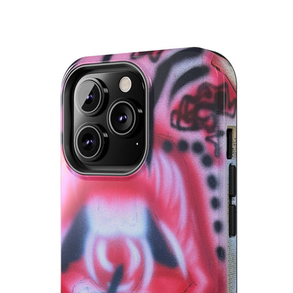 "be happy go lucky" airbrush iPhone case