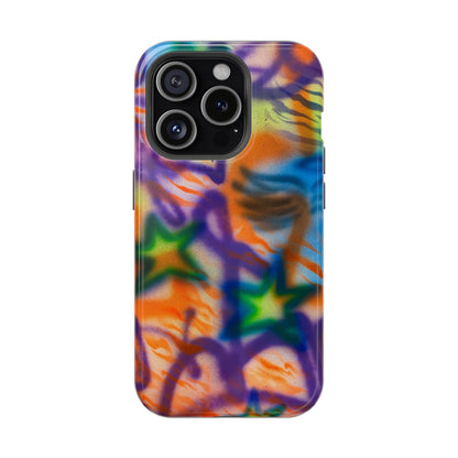MagSafe "streetwear angel" airbrush iPhone case