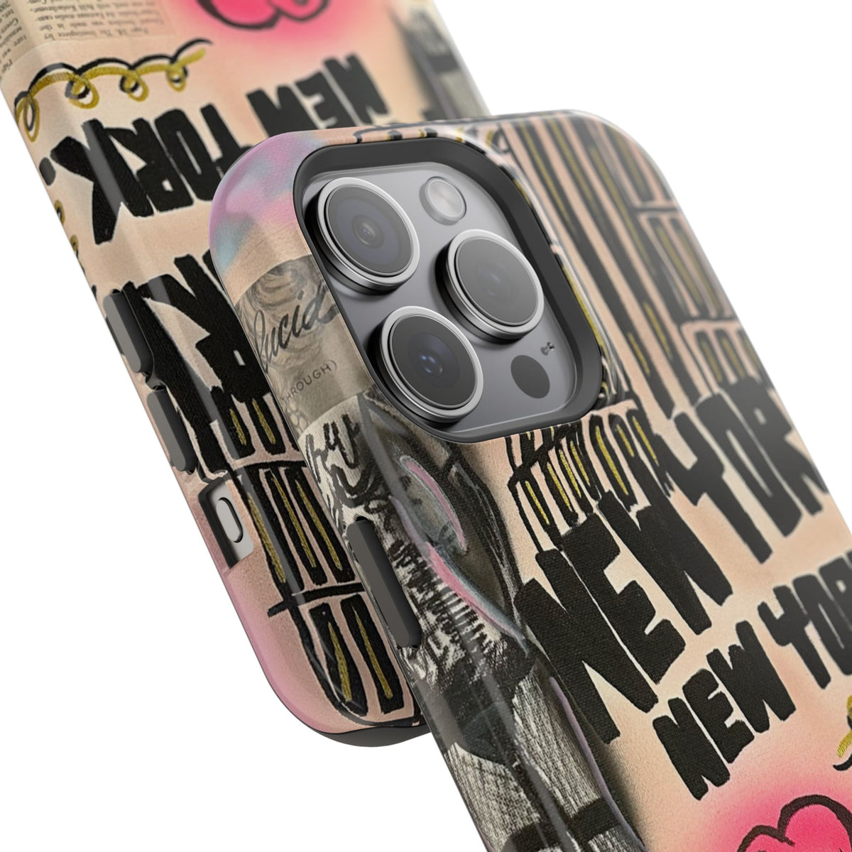 MagSafe „New York, New York“ Airbrush iPhone Hülle