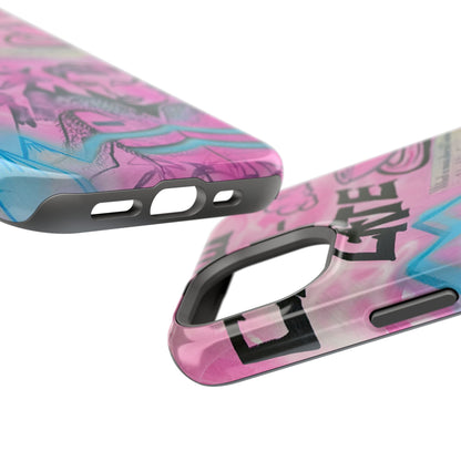 MagSafe "avant le ski" airbrush iPhone case