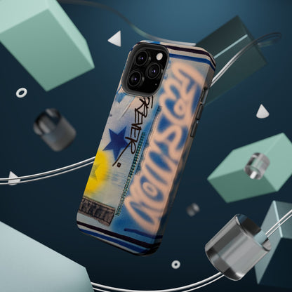 MagSafe "fashion forever" airbrush iPhone case