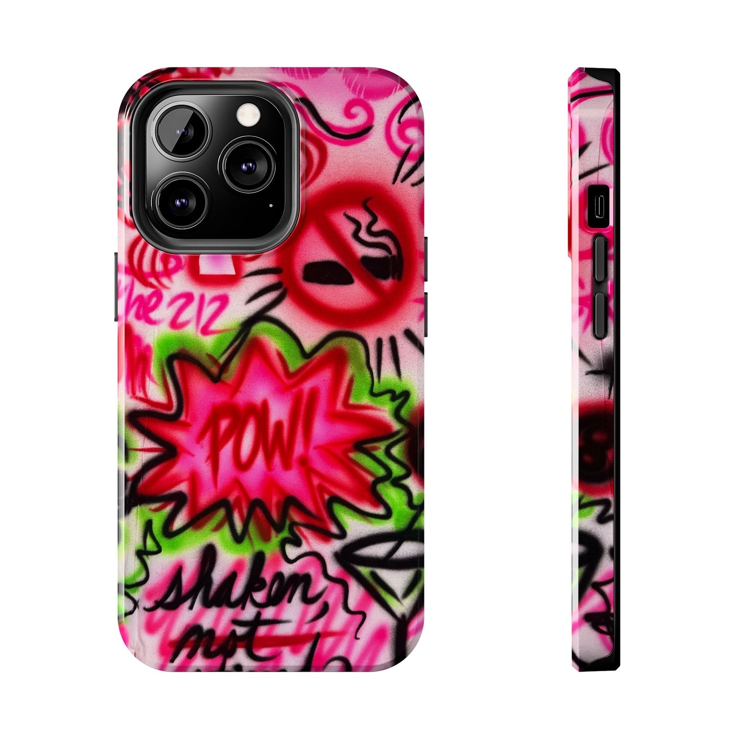 "in the 212" airbrush iPhone case