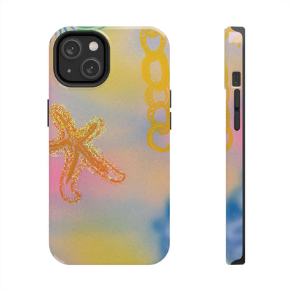 "sweet starfish" airbrush iPhone case