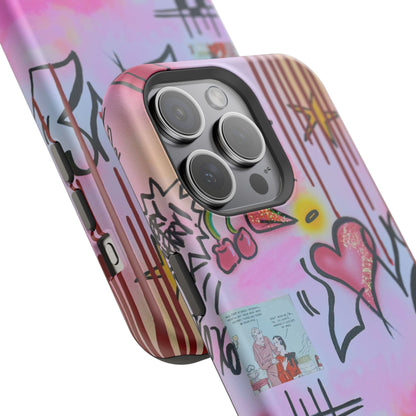 MagSafe "cherry. luvr" Airbrush iPhone-Hülle