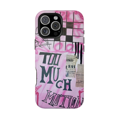 MagSafe "too much motion" airbrush iPhone case