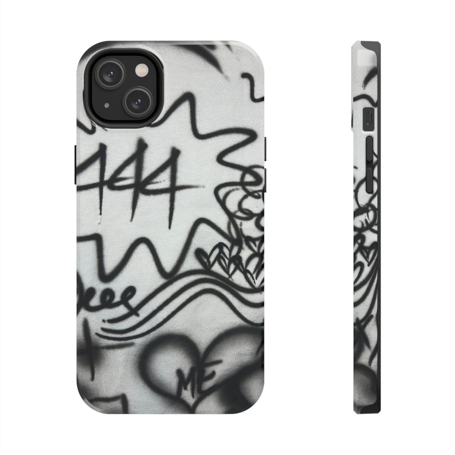 "444” airbrush iPhone case