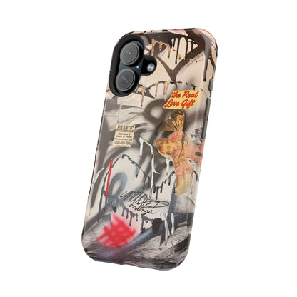 MagSafe "real love" airbrush iPhone case