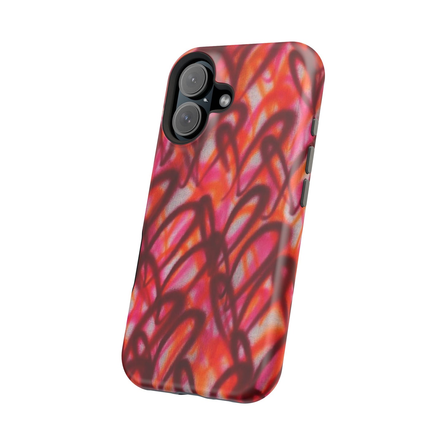 MagSafe „Graffiti Love“ Airbrush iPhone Hülle