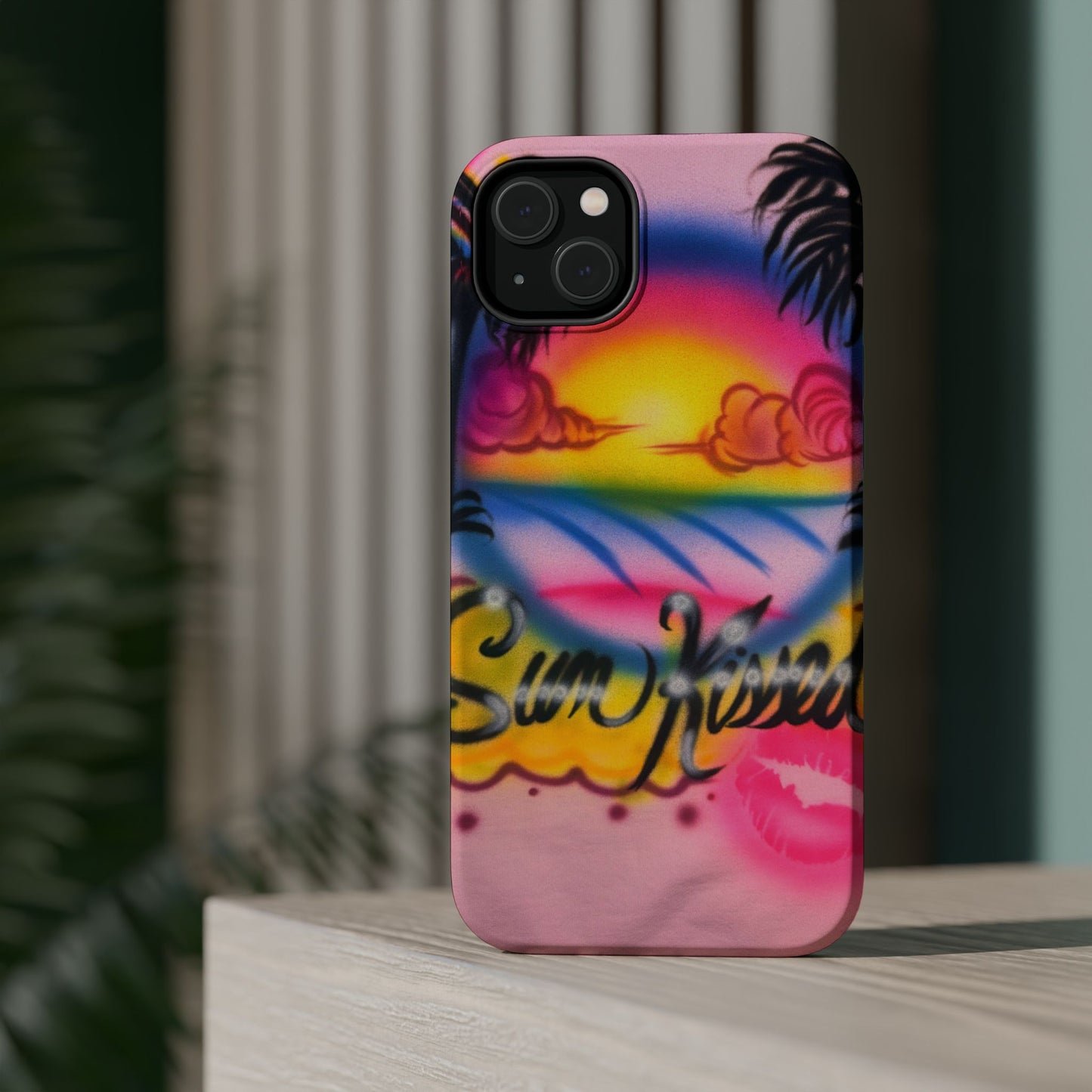 MagSafe "sunkissed" airbrush iPhone case