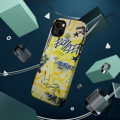MagSafe "boulder" airbrush iPhone case