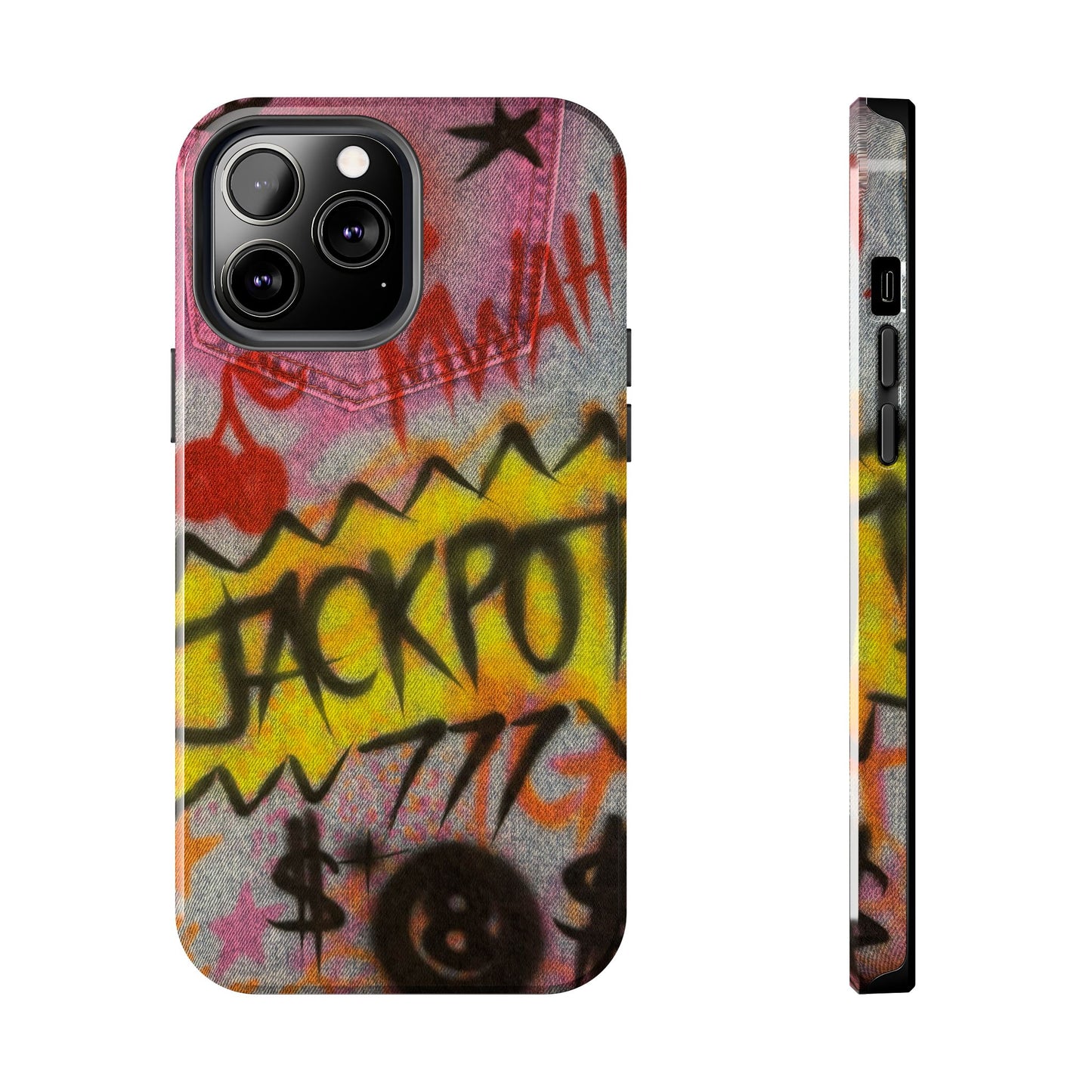 "jackpot!" airbrush iPhone case