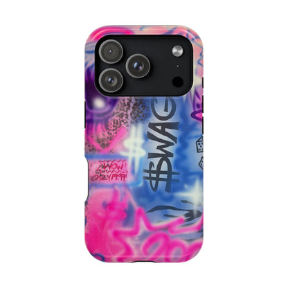 MagSafe "$wag" airbrush iPhone case