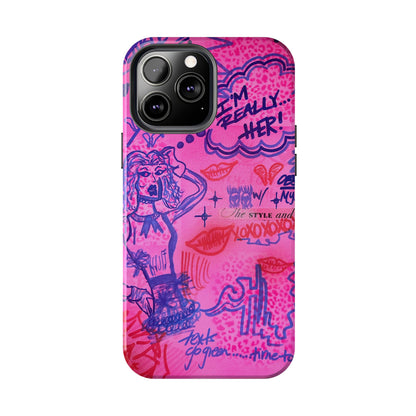 "really "HER!" airbrush iPhone case