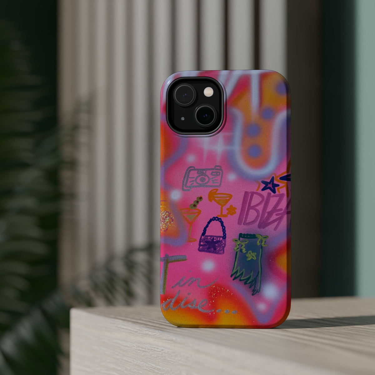 MagSafe „Ibiza“ Airbrush iPhone-Hülle