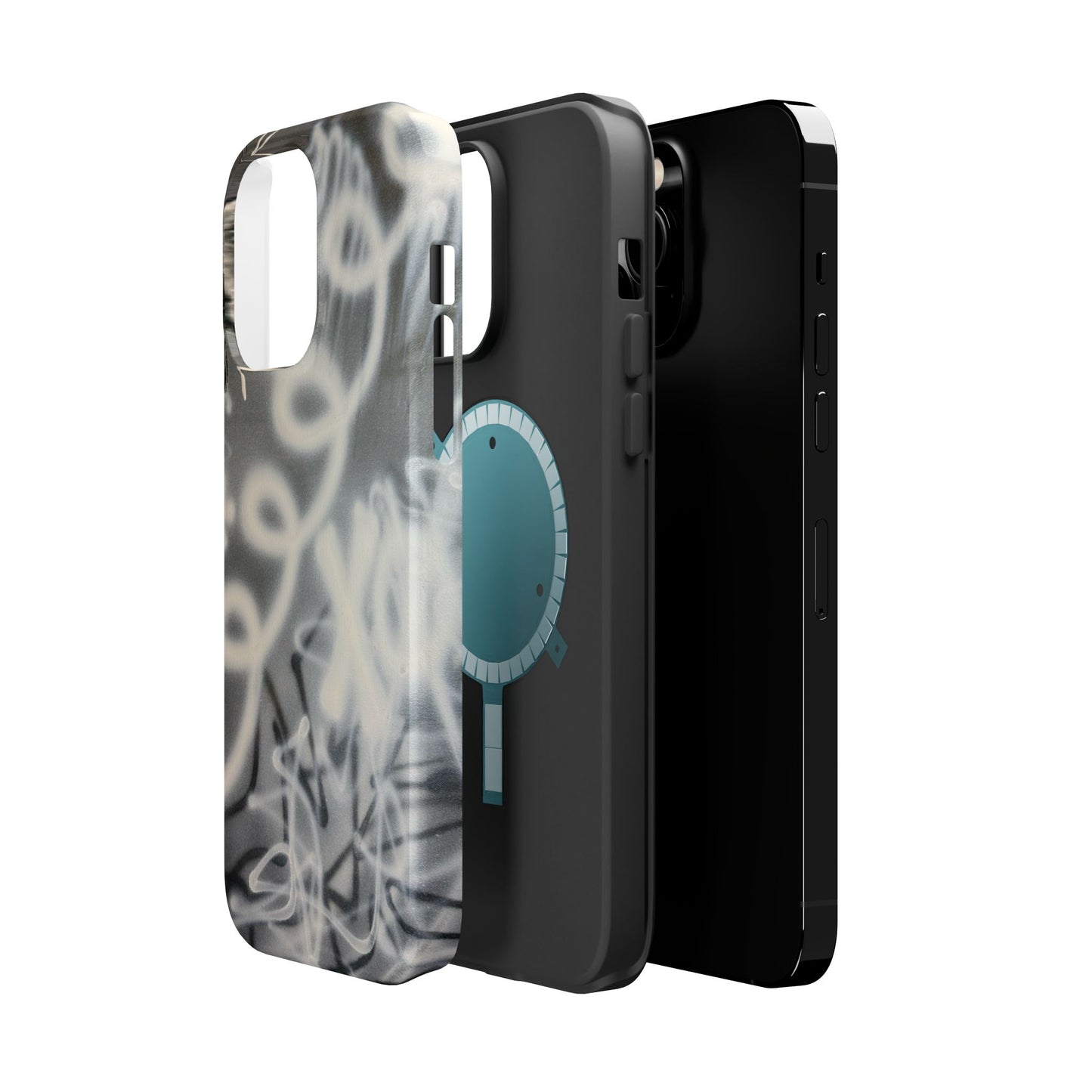 MagSafe "spatial blur" airbrush iPhone case