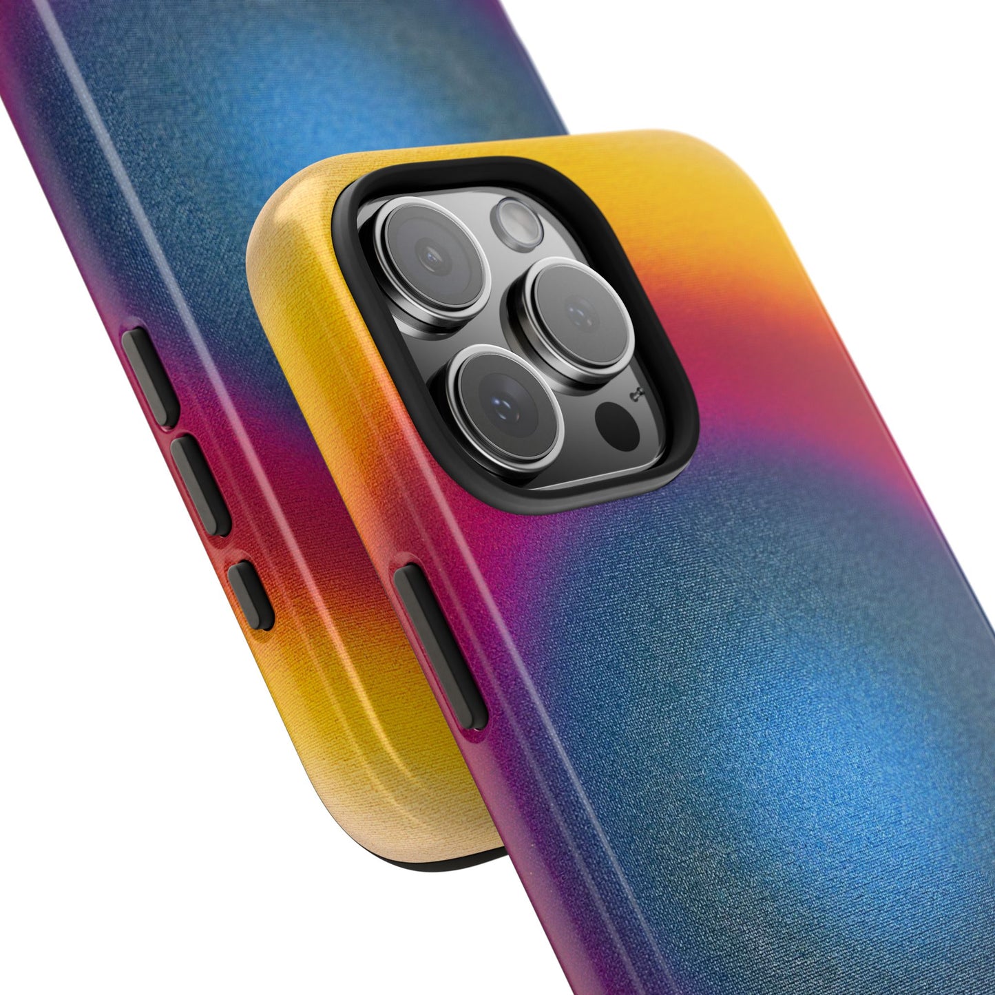 "blue raspberry aura" airbrush iPhone case