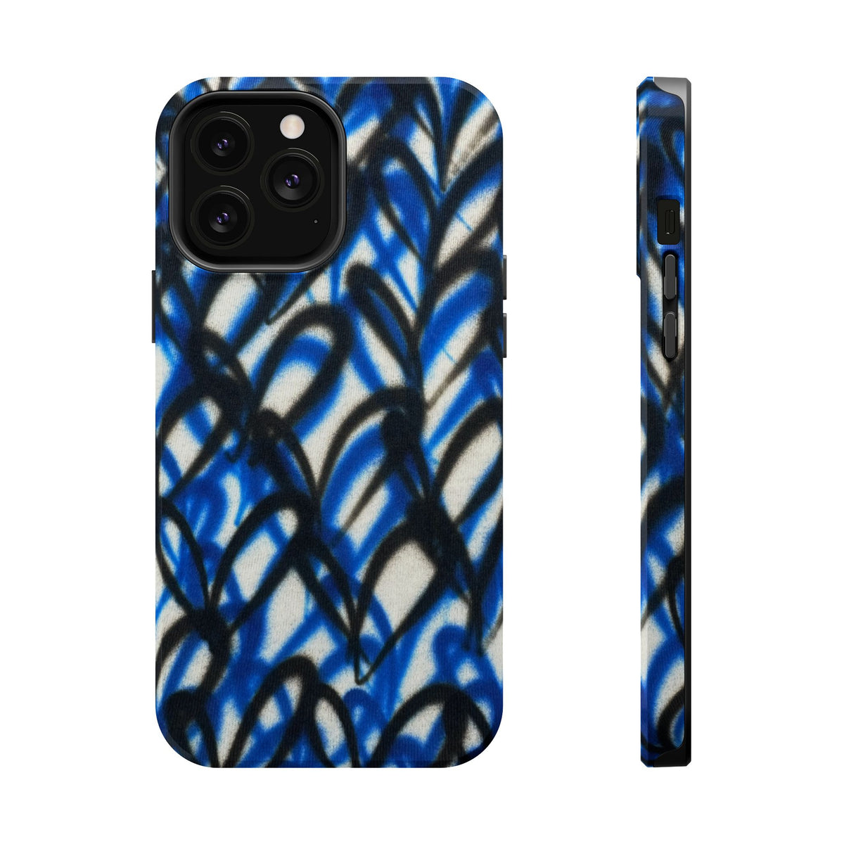 MagSafe "abstract hearts" airbrush iPhone case