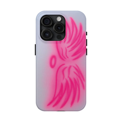 "angel wings" airbrush iPhone case