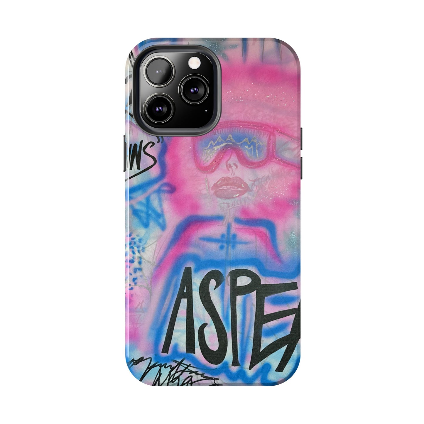 "aspen aspirations" airbrush iPhone case