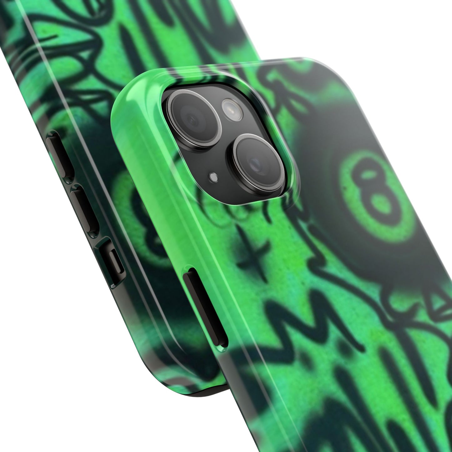 "POW! "airbrush iPhone case
