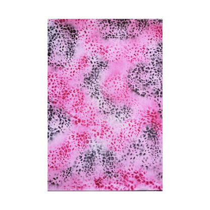 "pink cheetah" airbrush rolled print