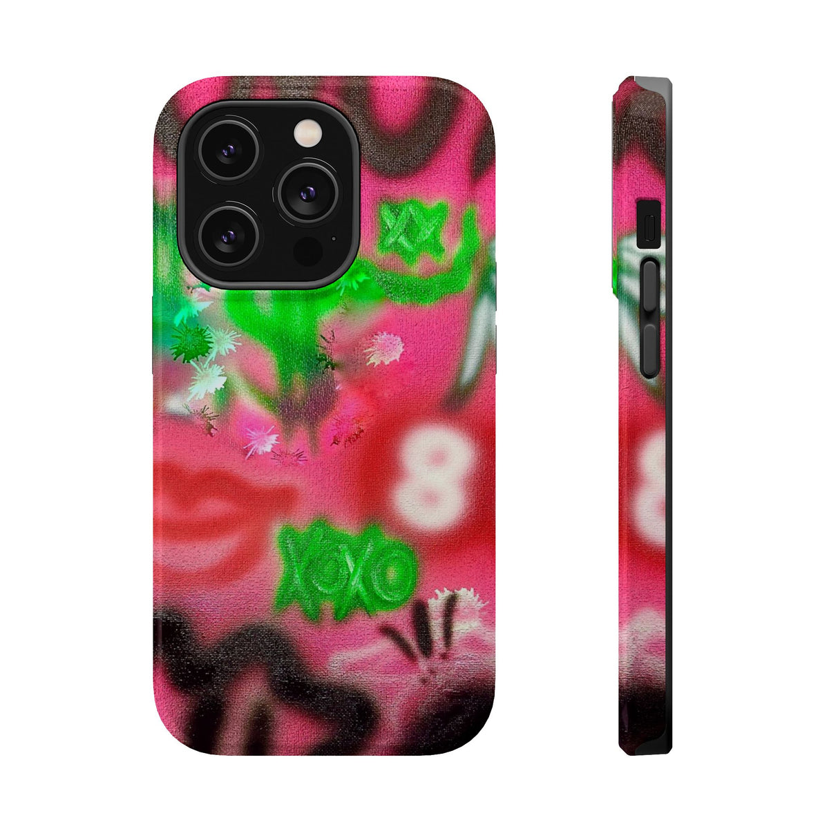 MagSafe "electr!c dreamz" Airbrush iPhone Hülle
