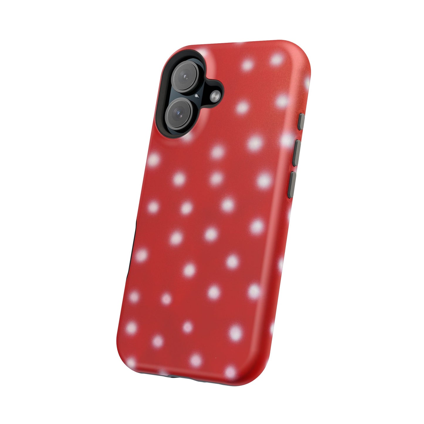MagSafe "cherry crush polka dot" airbrush iPhone case