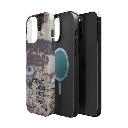 MagSafe "espresso martini" airbrush iPhone case