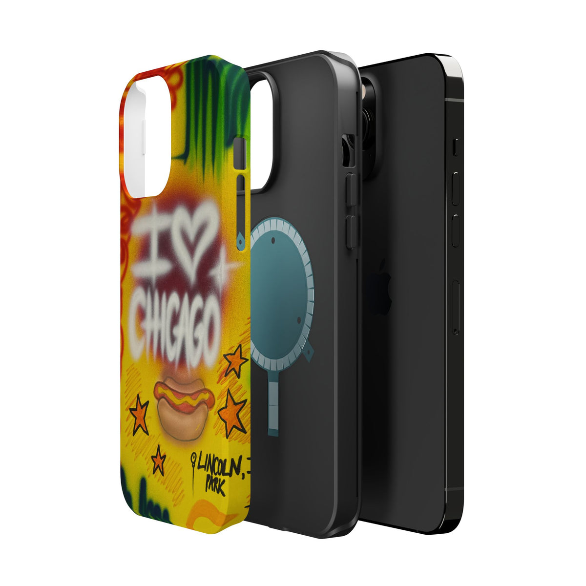 MagSafe "chicago" airbrush iPhone case