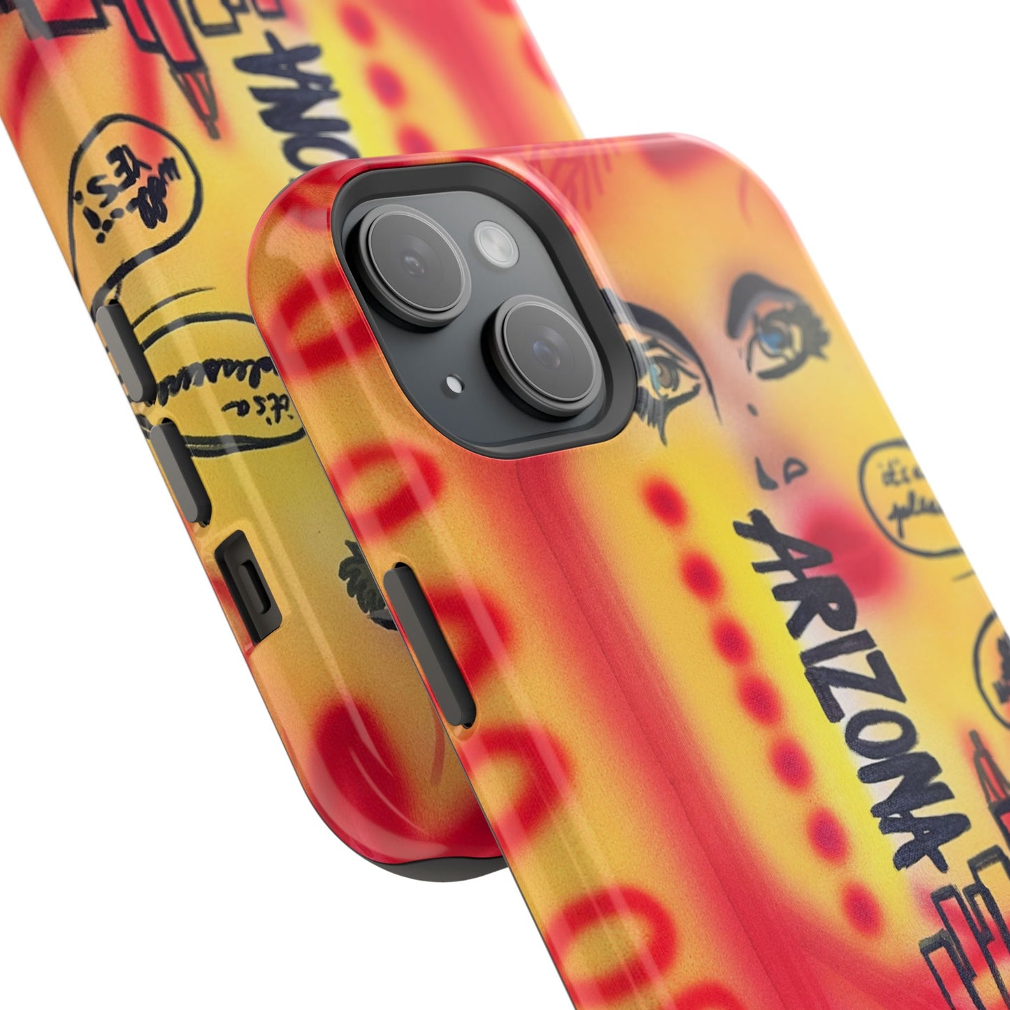 MagSafe "tempe, az" airbrush iPhone case