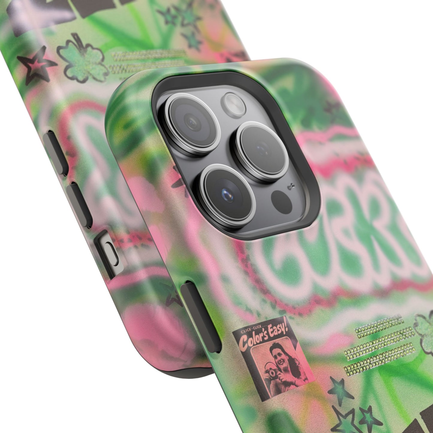 MagSafe "so lucky" airbrush iPhone case