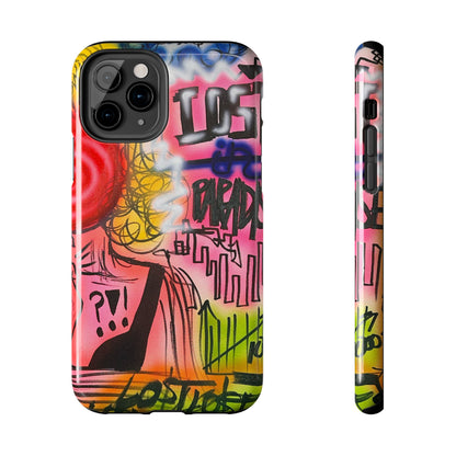 "lost in paradise" airbrush iPhone case