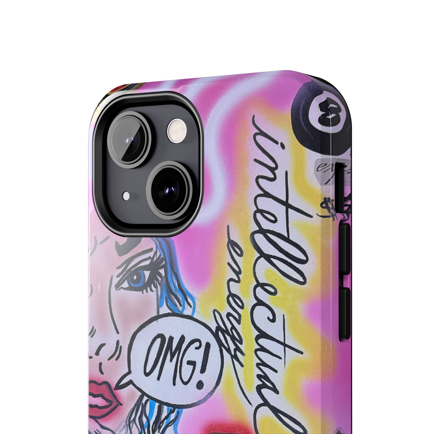 "intellectual energy" airbrush iPhone case