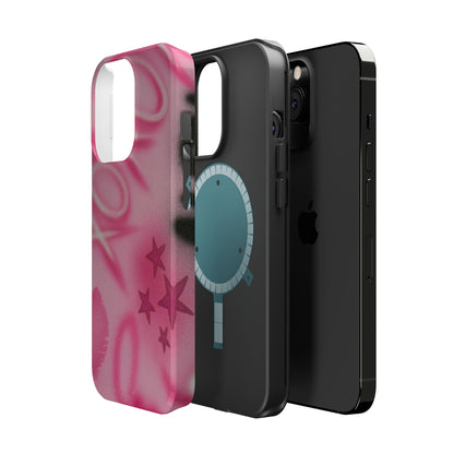 MagSafe "perfectly pink" airbrush iPhone case